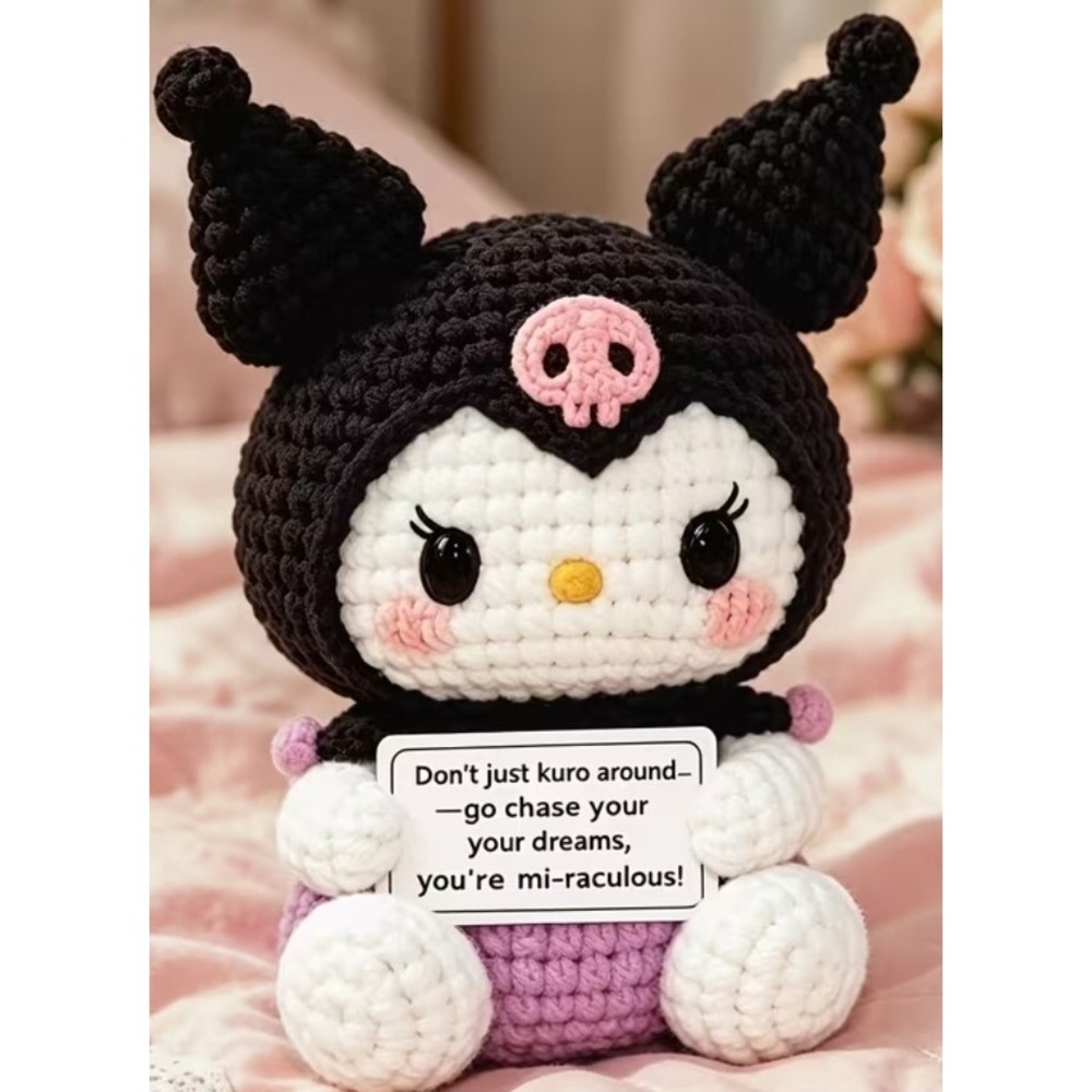 New Kulomi Cozy Hook Beginners Crochet Kit Licensed By Sanrio